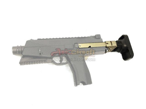 Airsoft Artisan] MP9 Retractable Stock[For KSC MP9 GBB Series][Tan