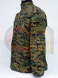SWAT Navy Digital Camo Woodland BDU Uniform Set M