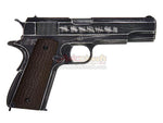 [AW Custom] Classic 1911A1 Molon Labe GBB Pistol[Brown Grip]