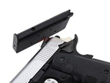 [AW Custom]Armorer Works NE10 Series 1911 Officer Size GBB Pistol[SV/BLK]