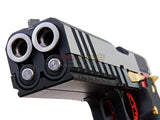 [Armorer Works] HX21 Series Double Barrel HI-CAPA 1911 GBB Pistol[Two Tone]