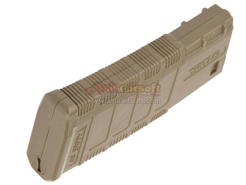 [King arms] T Mag ABS M4 Mid-Cap AEG Magazine[140rds][DE]