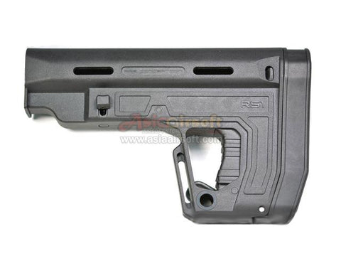 [APS] RS-1 Retractable Stock[For Tokyo Marui M4/M16 Airsoft AEG][BLK]