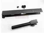 [Bell][BELL756P] AGENT Slide Compact Slide[Black][For Tokyo Marui GLOCK 17 GBB Series]