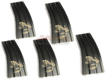 [Maddog] 140rds Mid-Cap AEG Magazine[For M4/M16 AEG Series][Skull Frog][5pcs]