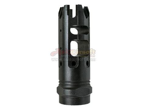[5KU] King Comp Style 556 Compensator Flash Hider[-14mm CCW][BLK]