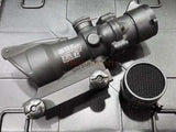 [Arrow Optics]  TA31 RCO 4X 32 Fiber Illuminated Red Crosshair ACOG SCope[Embossed Logo]