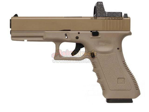 [WE-Tech] MODEL 17 MOS Airsoft GBB Pistol[Tan]