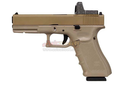 [WE-Tech] MODEL 17 MOS Airsoft GBB Pistol[GEN.4][Tan]