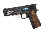 [Cyber Gun] Auto Ordnance Custom 1911 GBB Pistols[Squadron][BLK]