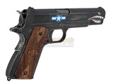 [Cyber Gun] Auto Ordnance Custom 1911 GBB Pistols[Squadron][BLK]