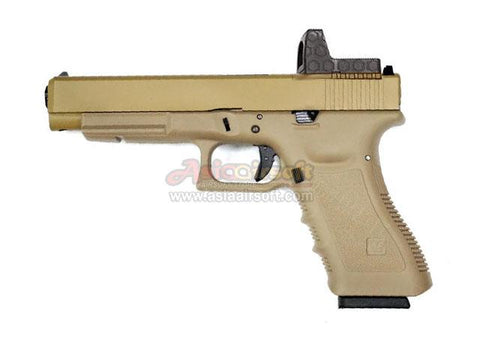 [WE-Tech] MODEL 34 MOS Airsoft GBB Pistol[GEN.3][Tan]