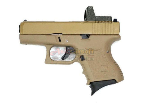 [WE-Tech] MODEL 27 MOS Airsoft GBB Pistol[GEN.3][TAN]