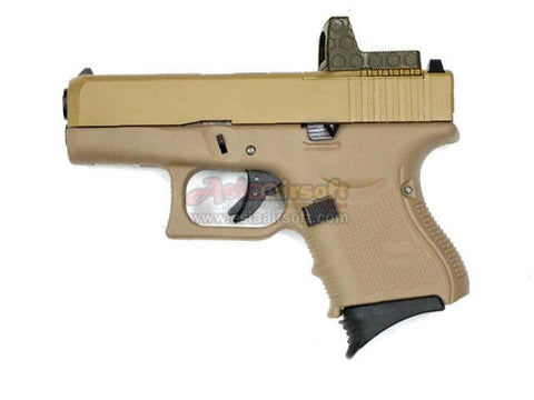 [WE-Tech] MODEL 27 MOS Airsoft GBB Pistol[GEN.4][TAN]