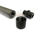 [Maddog] OB ACP SS Threaded Outer Barrel w/Suppressor adapter[For Tokyo Marui Hi-Capa 5.1 GBB Series][.45 marking][BLK]