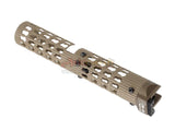 [5KU] VS-24 AK KeyMod Long Tubular Aluminium Handguard[Tan]