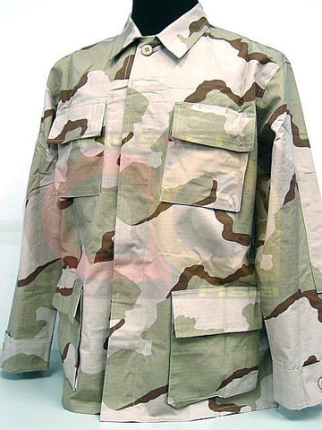 US SWAT Desert Camo BDU Field Uniform Set Shirt Pant M