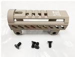 [5KU] B-10U+ B-19N Railed handguard[For AK74 GBB/AEG Series][Tan]