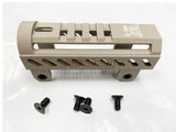 [5KU] B-10U+ B-19N Railed handguard[For AK74 GBB/AEG Series][Tan]