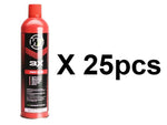 [WE-Tech] Airsoft Premium &quot;3X&quot; High Performance Red Gas[1100ml][25pcs/box]