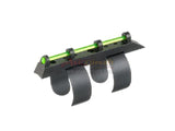 [APS] 50mm x 2mm Fiber Optic Front Sight[For CAM 870 Shotgun Series][Green]