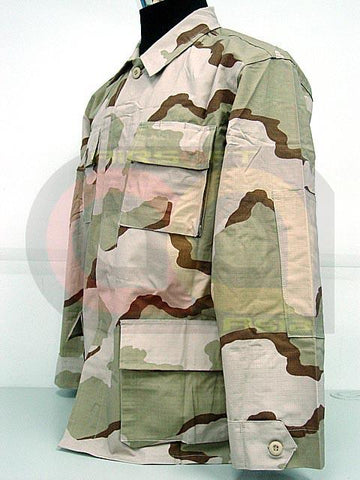 US Airsoft Desert Camo BDU Field Uniform Shirt Pants XL