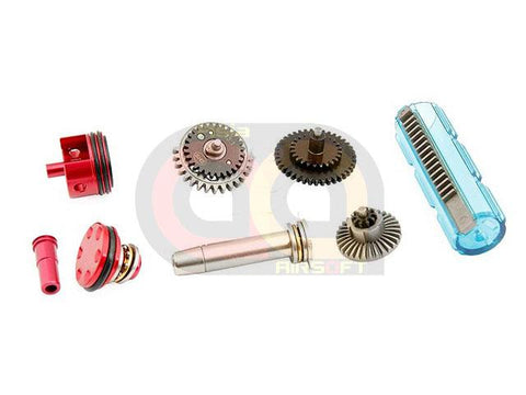 [SHS] 13:1 M4 Gear Set + 15 Steel Teeth High Quality Piston Set [For Version.2 Gearbox]