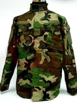 US Airsoft Camo Woodland BDU Uniform Set Shirt Pants XL
