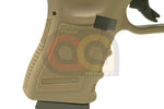 [WE] Full Metal Side Clock 19 GBB Pistol 2 Tone [TAN]