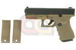[WE] Full Metal Side Model 19 GBB Pistol 2 Tone [GEN.4] [TAN]
