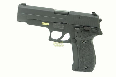 [WE] Full Metal F226 (without Rail) GBB Pistol Gun [BLK]