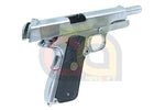 [WE] M1911 Full Metal Rubber Grip GBB Pistol [With Marking][SV]