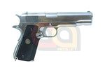 [WE] M1911 Full Metal Rubber Grip GBB Pistol [With Marking][SV]