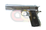 [WE] M1911 Full Metal Rubber Grip GBB Pistol [With Marking][SV]