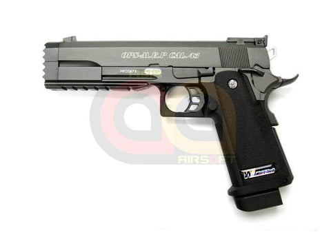[WE] HI-CAPA 5.2 Full Metal GBB Pistol [BLK] [Type R] [Marking]
