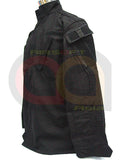 SWAT Airsoft Black BDU Uniform Set Shirt Pants L