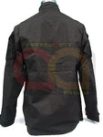 SWAT Airsoft Black BDU Uniform Set Shirt Pants L