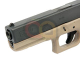 [WE] Full Metal Side 17 2Tone GBB Pistol [GEN 3] [TAN]