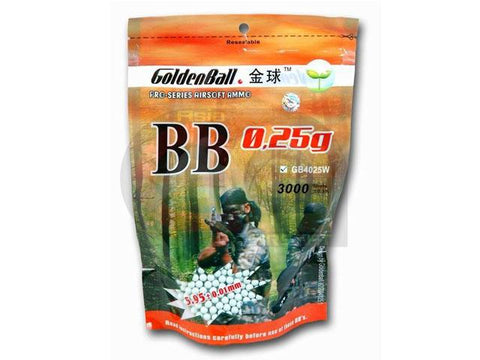 [Golden Ball] 0.25g Golden Ball 3000 BBs