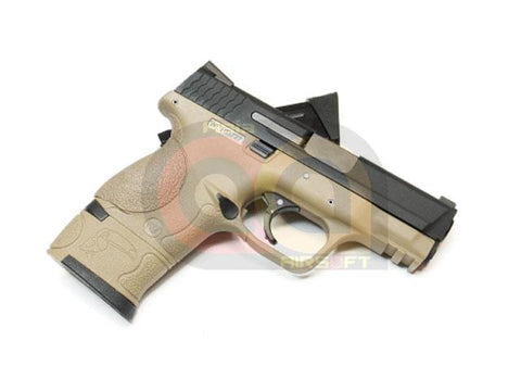 [WE] Toucan GBB Airsoft Pistol Gun [2mags][Mini] [BLK/TAN]