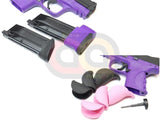 [WE] Toucan GBB Airsoft Pistol Gun [2 mags][Mini] [BLK/Purple]