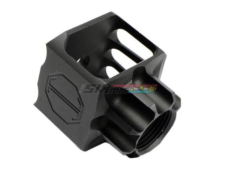 [5KU] LAF-28 Airsoft Muzzle Brake[-14mm CCW][BLK]