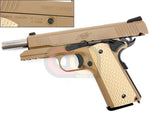 [WE] Fully Metal M1911 Kimber Desert Warrior [With Marking][Tan]