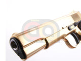 [WE] M1911 Full Metal GBB Airsoft Pistol [Without Marking] [Gold, W/ Brown Grip]