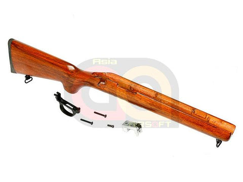 [JG] Jing Gong Real Wood Stock [For BAR-10 / Marui VSR-10]