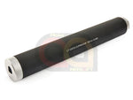 [BELL] 35x220mm S.T. Simth Suppressor Silencer [14mm-] [Dual Tong, BLK/SV]
