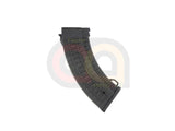 [CYMA] [Item No.: C88] Mid-Cap 150rd Waffle Pattern Magazine for AK47 [BLK]