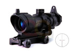 [CN Made] 4x32 B Tactical ACOG Clone Red Illuminated CrossHair Rifle Scope