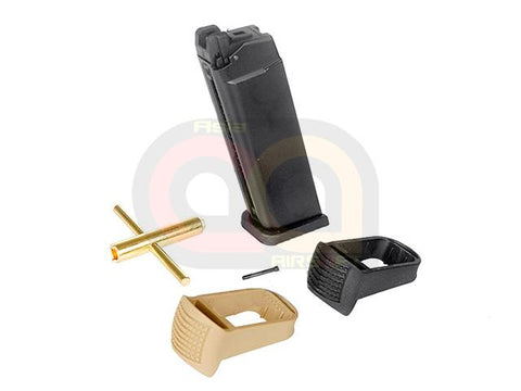 [WE] G Series GBB Airsoft Magazine [w/ Grip Extension][25rds][CO2]