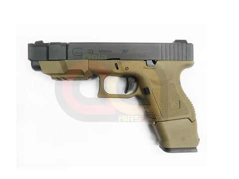 [WE] G33 Advanced Airsoft GBB Pistol[Metal Slide, DE]